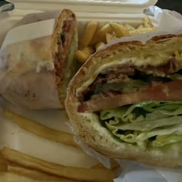 #13 Sandwich on Croissant Combo.