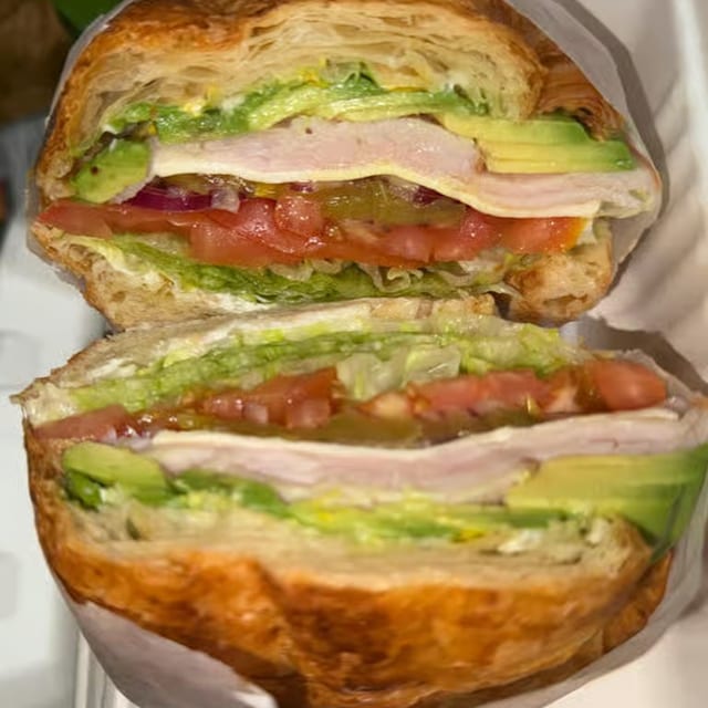 #13 Sandwich on Croissant.
