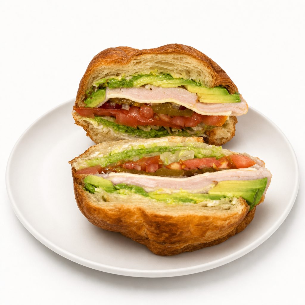 #13 Sandwich on Croissant.