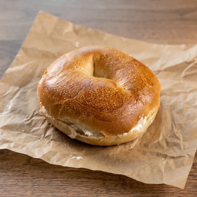#11 Cream Cheese Bagel.