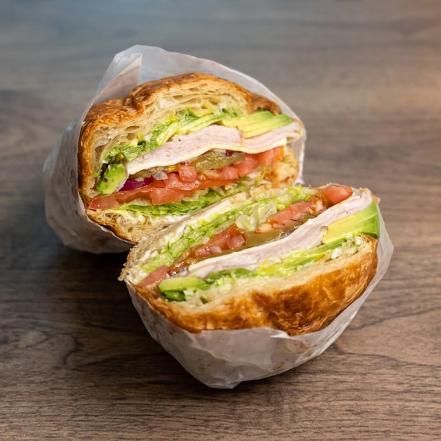 #13 Sandwich on Croissant.