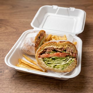 #13 Sandwich on Croissant Combo