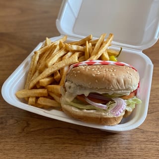 Turkey Burger Combo