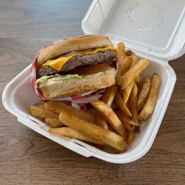 KB Burger Combo.