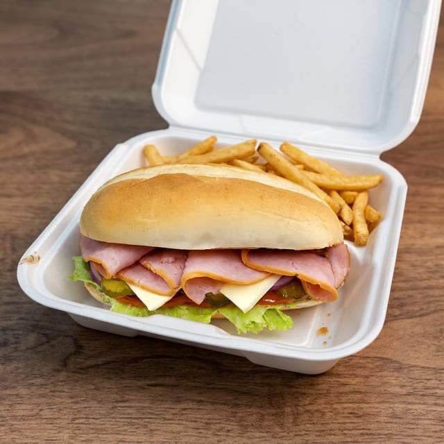 #18 French Roll Sandwich.