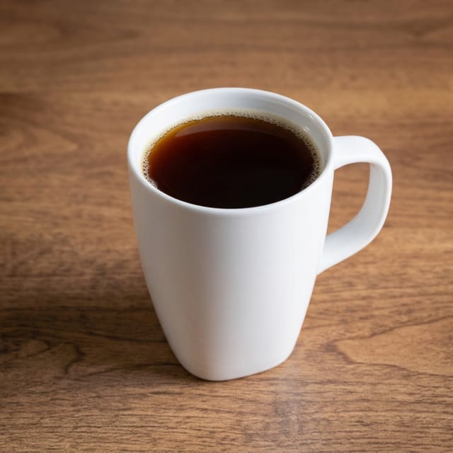 Brewed Coffee.